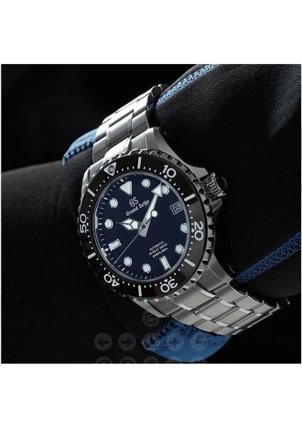 Siyah Yeni Grand Seiko Lüks Izle Taç Mavi Aslan Gs Seiko Kuvars Hareketi Erkek Saati Yüksek Kalite Moda Iş Spor Saat (Yurt Dışından) fiyatları