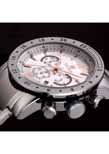 Black-Box-T Megır Erkekler Için Sıcak Marka Kuvars Saatler Adamın Iş Beyaz Kol Saati Moda Üç Gözlü Su Geçirmez Aydınlık Saat Erkek Için (Yurt Dışından) fırsatları