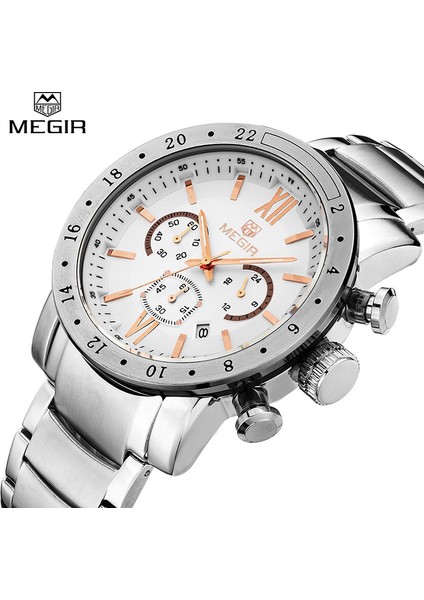 Black-Box-T Megır Erkekler Için Sıcak Marka Kuvars Saatler Adamın Iş Beyaz Kol Saati Moda Üç Gözlü Su Geçirmez Aydınlık Saat Erkek Için (Yurt Dışından) indirimleri