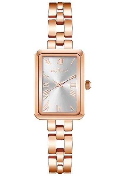 8440-BEYAZ Kadın Saatler Top Marka Lüks Su Geçirmez Gül Altın Bilezik Izle Kadın Seramik Kuvars Izle Bayanlar 2022 Reloj Mujer Elegante (Yurt Dışından)