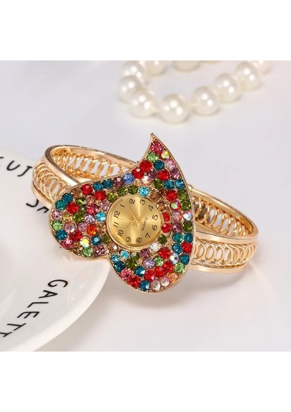 Mor Shsby Kadınlar Takı Saatler Casual Bilezik Izle Bayan Kalp Relogio Rhinestone Analog Kuvars Izle Saat Kadın Montre Femme (Yurt Dışından) indirimleri