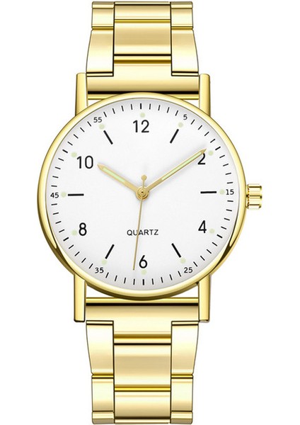 R Kadın Paslanmaz Çelik Kuvars Izle Moda Gül Altın Bilezik Izle Bayanlar Lüks Kuvars Kol Saati Kadın Saat Zegarek Damski (Yurt Dışından)