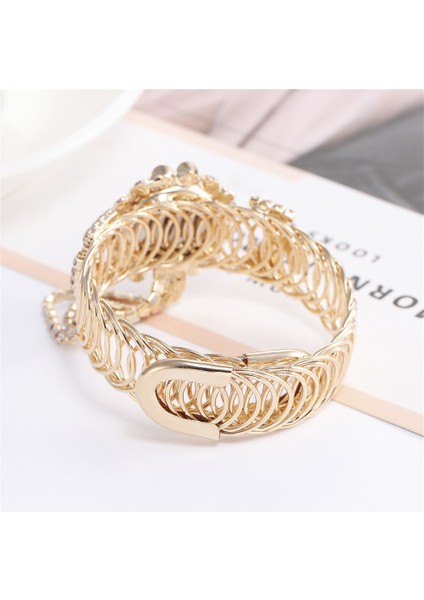 C Alaşım Kadın Kuvars Kol Saatleri Yaratıcı Saçak Bilezik Izle Saatler Kadın Moda Yuvarlak Saat 2021 Altın Orologio Donna # S3 (Yurt Dışından) fırsatları