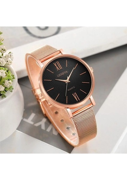 Stil 3 2022 Altın Izle Kadın Bilezik Saatler Üst Marka Bayanlar Casual Kuvars Izle Çelik Kadın Kol Saati Montre Femme Relogio (Yurt Dışından) fiyatları