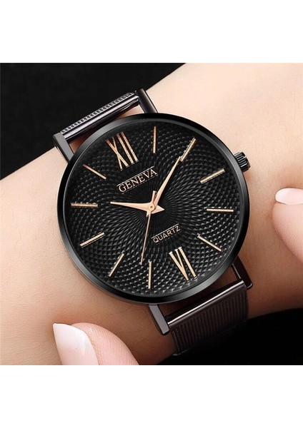 Stil 3 2022 Altın Izle Kadın Bilezik Saatler Üst Marka Bayanlar Casual Kuvars Izle Çelik Kadın Kol Saati Montre Femme Relogio (Yurt Dışından) indirimleri