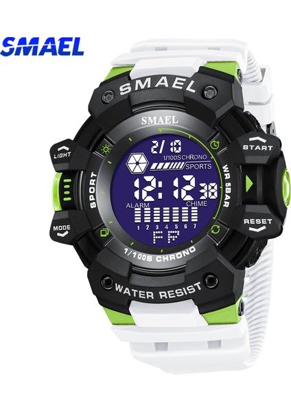 Mavi Smael Dijital Saat Erkekler Için Spor Saatler Elektronik LED Erkek Kol Saati Öğrenci Geri Sayım Kronometre Açık Hava Spor Saati Erkek (Yurt Dışından) indirimleri