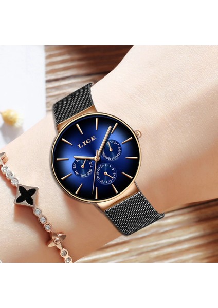 Kırmızı Lıge Yeni Altın Izle Kadın Saatler Bayanlar Yaratıcı Örgü Kemer Kadın Bilezik Saatler Kadın Su Geçirmez Saat Relogio Feminino (Yurt Dışından) fırsatları