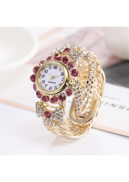 E Alaşım Kadın Kuvars Kol Saatleri Yaratıcı Saçak Bilezik Izle Saatler Kadın Moda Yuvarlak Saat 2021 Altın Orologio Donna # S3 (Yurt Dışından) indirimleri