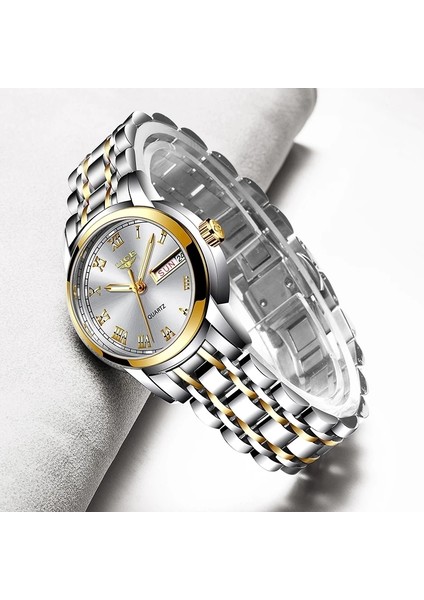 Altın Mavi Lıge Gül Altın Izle Kadın Saatler Bayanlar Yaratıcı Çelik Kadın Bilezik Saatler Kadın Su Geçirmez Saat Hediye Relogio Feminino (Yurt Dışından) fiyatları