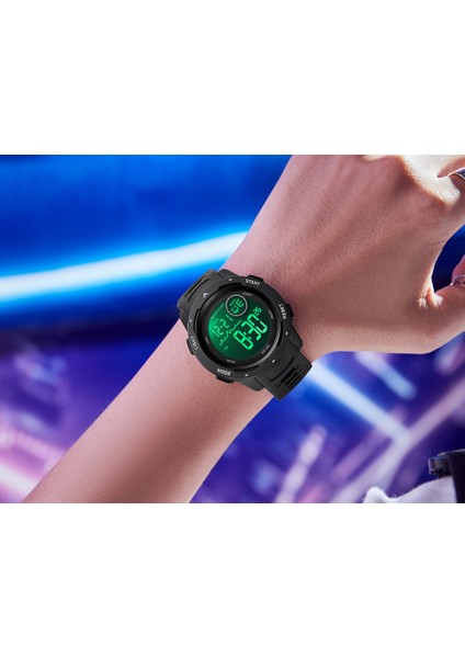 Mavi Sanda Marka Erkek Spor Saatler Moda Chronos Geri Sayım Su Geçirmez LED Dijital Saat Adam Askeri Kol Saati Relogio Masculino (Yurt Dışından) fırsatları