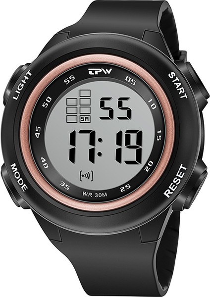 Rose Outdoor Sport Dijital Saat Çalar Saat Kronograf Takvim 3ATM Suya Dayanıklı (Yurt Dışından)