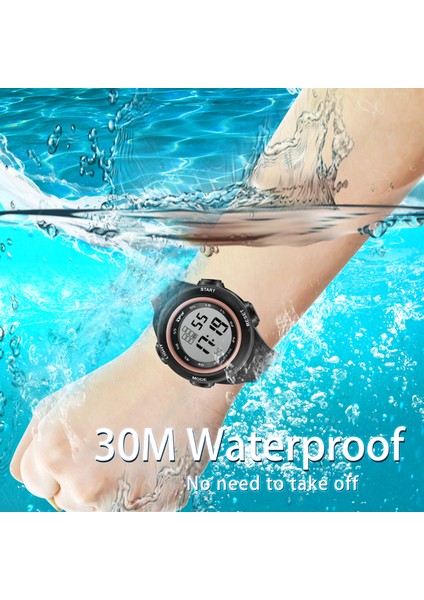 Rose Outdoor Sport Dijital Saat Çalar Saat Kronograf Takvim 3ATM Suya Dayanıklı (Yurt Dışından) fırsatları