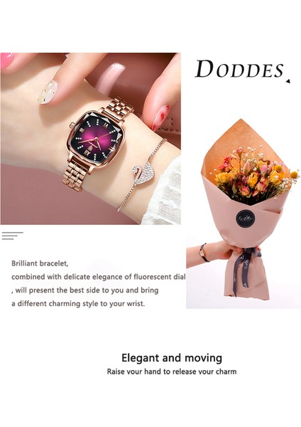 Altın-3 Lüks Kristal Kadın Bilezik Saatler Üst Marka Moda Elmas Bayanlar Kuvars Izle Çelik Kadın Kol Saati Montre Femme Relogio (Yurt Dışından) indirimleri