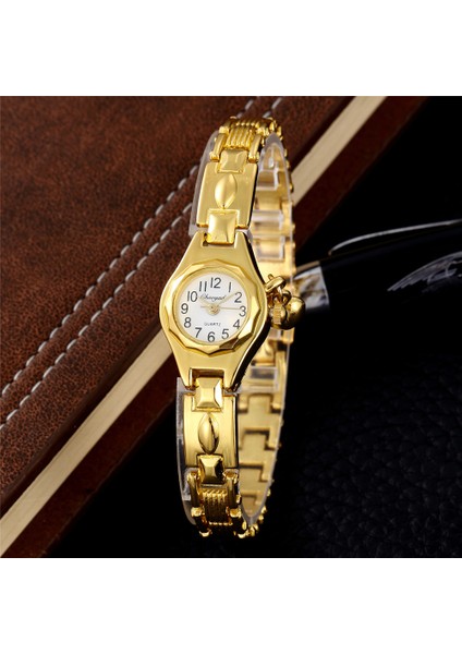 Altın 5 Üst Marka Kuvars Izle Hodinky Kadın Altın Bilezik Saatler Gündelik Elbise Çelik Ceasuri Kadın Kol Saati Relogio Feminino (Yurt Dışından) modelleri