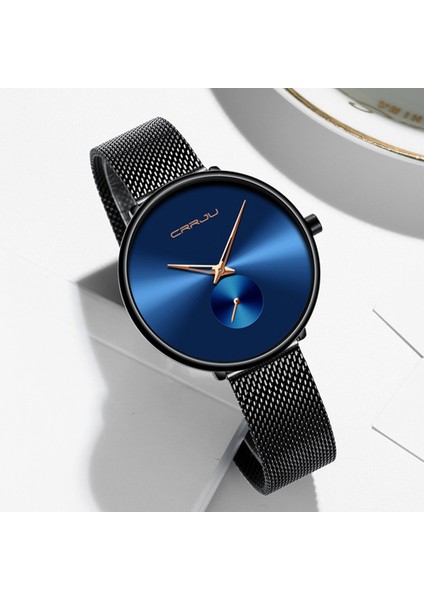 Gül Altın Crrju Şık Kadın Saatler Bayanlar Yaratıcı Çelik Kadın Ultra Ince Bilezik Saatler Ince Saat Relogio Feminino Montre Femme (Yurt Dışından) fırsatları