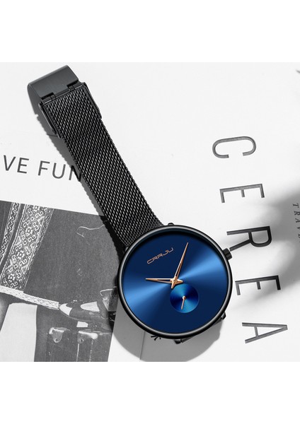 Gül Altın Crrju Şık Kadın Saatler Bayanlar Yaratıcı Çelik Kadın Ultra Ince Bilezik Saatler Ince Saat Relogio Feminino Montre Femme (Yurt Dışından) indirimleri