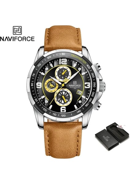 Sbbn-Box 2022 Üst Marka Lüks Navıforce 100% Orijinal Moda Izle Erkekler Için Çok Fonksiyonlu Spor Su Geçirmez Adam Kuvars Kol Saatleri Saat (Yurt Dışından)