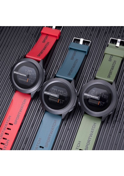 Siyah Yeni Erkek Spor Izle Çok Fonksiyonlu Spor Saat Su Geçirmez Aydınlık LED Dijital Öğrenci Elektronik Kol Saati Relojes Para Hombre (Yurt Dışından) fiyatları