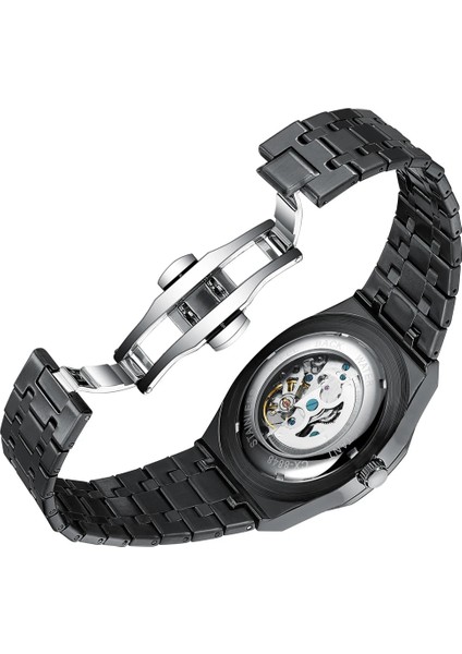 Siyah Chenxı Otomatik Erkek Saatler Üst Marka Mekanik Tourbillon Kol Saati Su Geçirmez Iş Paslanmaz Çelik Spor Erkek Saatler (Yurt Dışından) fiyatları