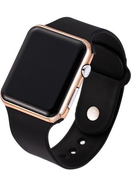 Siyah Mavi Erkek Saatler Moda Spor Izle LED Lüks Erkekler Dijital Ordu Spor Su Geçirmez Spor Kadın Izle Relogio Feminino Saat (Yurt Dışından) fiyatları