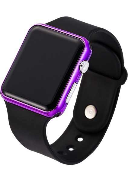 Siyah Mavi Erkek Saatler Moda Spor Izle LED Lüks Erkekler Dijital Ordu Spor Su Geçirmez Spor Kadın Izle Relogio Feminino Saat (Yurt Dışından) indirimleri