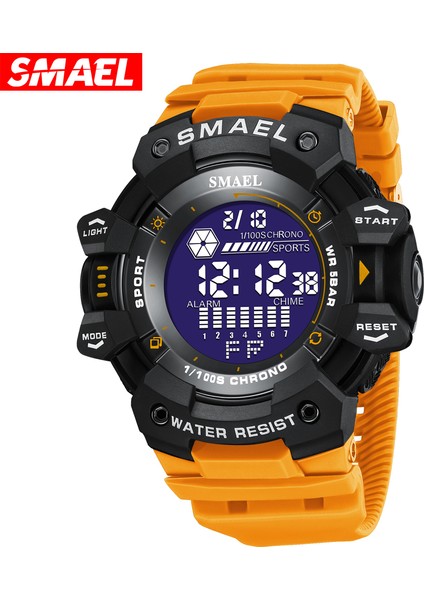 Kırmızı Gül Altın Smael Izle Erkekler Için Açık Spor Dijital Saatler Elektronik LED Erkek Kol Saati Öğrenci Geri Sayım Kronometre Saat Erkek (Yurt Dışından) fiyatları