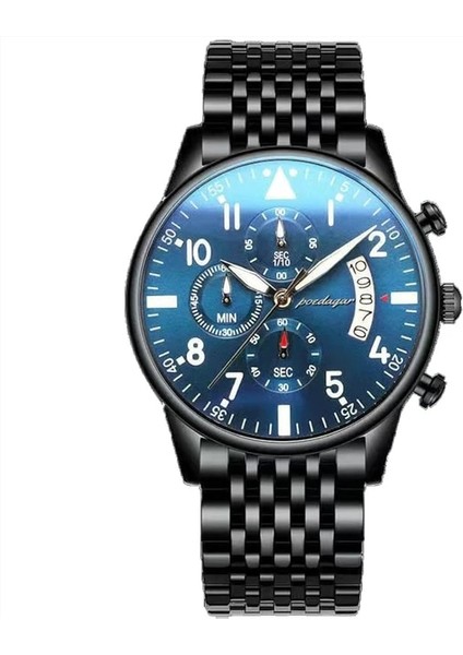 864 Bk Bu S Izle Poedagar Yeni Moda Erkekler Izle Su Geçirmez Aydınlık Tarih Spor Saatler Lüks Kuvars Adam Kol Saati Luxuri Erkek Saat + Kutu (Yurt Dışından)