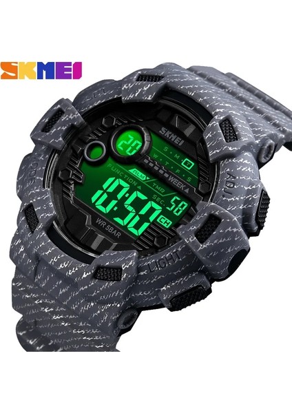 Metal Kutu 2019 Skmeı Spor Izle Erkekler Moda Dijital Kol Saatleri Erkek Hafta Tarihi Kronometre Relogio Dijital 2 Zaman Geri Sayım Montre Homme (Yurt Dışından) indirimleri