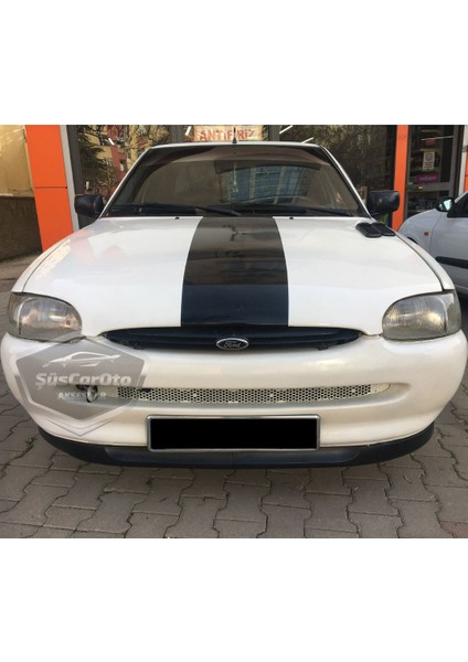 Ford Escort 1993-2003 Uyumlu Üniversal Astra H Lip Esnek Ön Lip 2 Parça Tampon Altı Dil Karlık Ön Ek