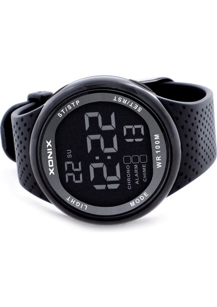 NY-006 (Pu Band 2023 Altın Marka Erkekler Askeri Spor Saatleri Yeni Moda Yüzme Dalış Su Geçirmez 100 M LED Dijital Çalar Saat Kronometre Gj (Yurt Dışından) indirimleri