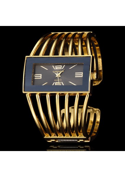 Gül Siyah Kadın Kuvars Elbise Izle Lüks Marka Bilezik Saatler Bayan Moda Paslanmaz Çelik Elbise Kol Saati Bayanlar Hodinky Reloj Mujer (Yurt Dışından)