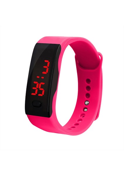 Siyah Saat Dijital Erkek Saati Kadın Saatler Akıllı Spor Izle El Yüzük Saatler LED Spor Moda LED Dijital Ekran Bilezik (Yurt Dışından) fırsatları