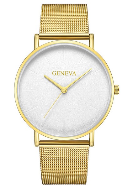 Altın Beyaz Lüks Marka 2021 Erkekler Izle Ultra Ince Paslanmaz Çelik Saat Erkek Kuvars Spor Izle Rahat Kol Saati Relogio Masculino Saat (Yurt Dışından)