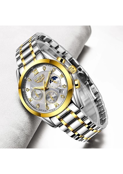 Gümüş Mavi Lıge Yeni Yaratıcı Saatler Bayanlar Üst Marka Lüks Paslanmaz Çelik Su Geçirmez Kadın Bilezik Izle Moda Altın Saat Feminino (Yurt Dışından) fiyatları