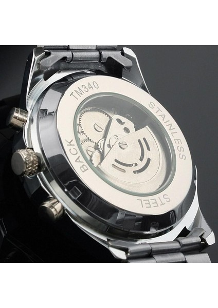 Beyaz Moda Rahat Içi Boş Pencere Kazanan 340 Klasik Stil Erkek Mekanik Saat Aydınlık Yarı Otomatik Mekanik Saat (Yurt Dışından) fiyatları