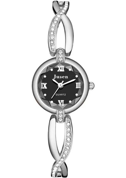 Stil 5 Reloj Mujer Kadınlar Lüks Taklidi Bilezik Izle Bayanlar Moda Rahat Küçük Kadran Kuvars Kol Saati Relogio Feminino Montre (Yurt Dışından)