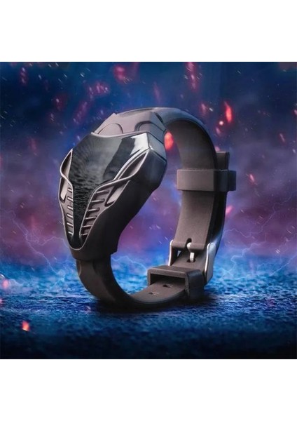 Siyah Silikon LED Dijital Saatler Spor Spor Rahat Elektronik Saat Erkekler Kadınlar Için Öğrenci Erkek Kız Üçgen Izle Reloj Saati (Yurt Dışından) fiyatları