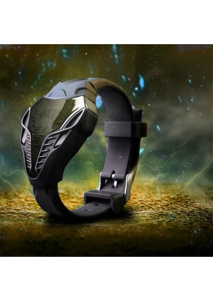 Siyah Silikon LED Dijital Saatler Spor Spor Rahat Elektronik Saat Erkekler Kadınlar Için Öğrenci Erkek Kız Üçgen Izle Reloj Saati (Yurt Dışından) modelleri