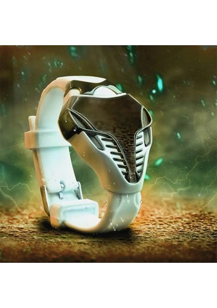 Siyah Silikon LED Dijital Saatler Spor Spor Rahat Elektronik Saat Erkekler Kadınlar Için Öğrenci Erkek Kız Üçgen Izle Reloj Saati (Yurt Dışından) fırsatları