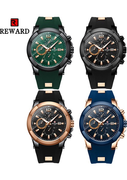 Gül Ödül Moda Erkek Izle Su Geçirmez Kronograf Saat Erkek Spor Tarihi Kuvars Kol Saatleri Çizilmez Aydınlık Kol Saati (Yurt Dışından) indirimleri