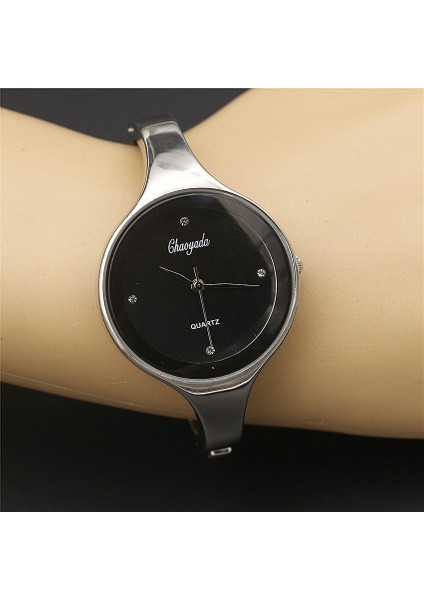 Altın Siyah Lüks Marka Gümüş Kadın Kol Saati Kadın Saatler Elbise Bilezik Izle Kadın Kuvars Saatler Kadın Moda Saat Bayanlar Izle (Yurt Dışından) fırsatları