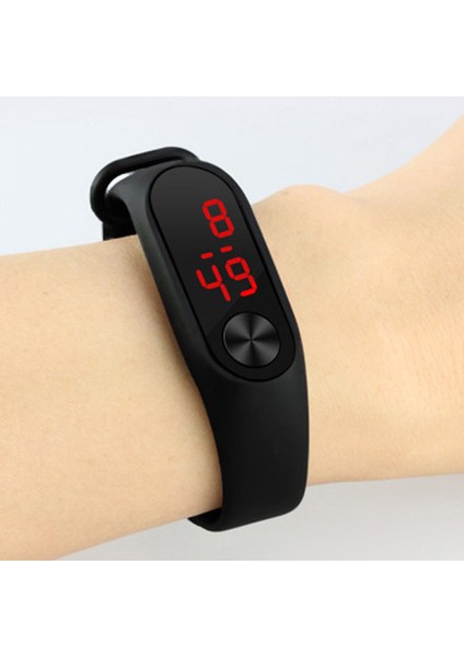 1662072-1 Moda Doğa Sporları Saatler Erkek Kadın LED Dijital Saatler Dikdörtgen Kadran Elektronik Saatler Çocuk Saatler Reloj Hombre (Yurt Dışından)