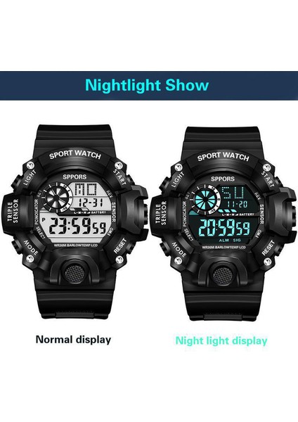 Kırmızı Moda Piyade Spor Elektronik Izle Yeni LED Su Geçirmez G Aydınlık Şok El Saati Erkekler Kadınlar Için Dijital Maliyet Kol Saati (Yurt Dışından) fırsatları