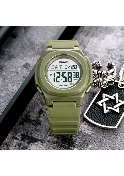 Skmeı Açık Arka Işık Dijital Geri Sayım Kronometre Spor Saatler Erkek 5bar Su Geçirmez Kol Saati Tarih Hafta Saat Reloj Hombre (Yurt Dışından) modelleri