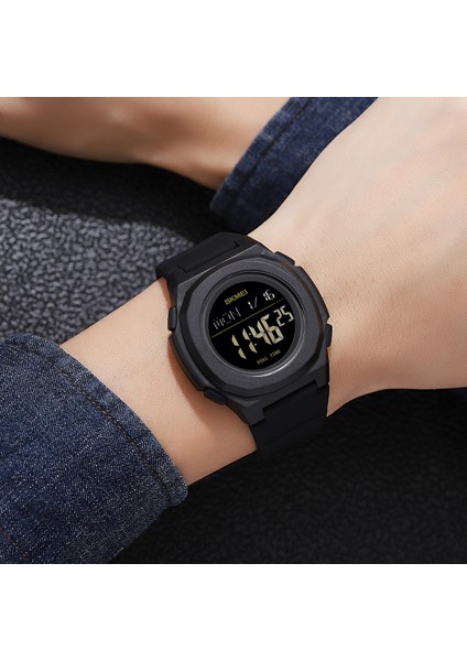 Skmeı Açık Arka Işık Dijital Geri Sayım Kronometre Spor Saatler Erkek 5bar Su Geçirmez Kol Saati Tarih Hafta Saat Reloj Hombre (Yurt Dışından) indirimleri