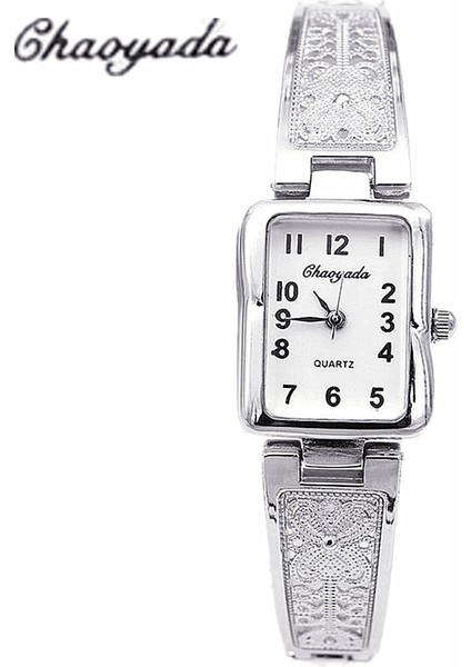 Gümüş Siyah Kuvars Izle Kızlar Kadın Elbise Kol Saati Kadın Saatler Moda Altın Bilezik Izle Kadın Saat Relogio Feminino Montre Femme (Yurt Dışından) modelleri