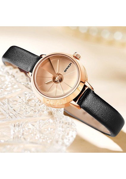 Kemer Kahve Altın Bayanlar Kuvars Izle Lüks Kristal Kadın Bilezik Saatler Moda Tasarım Kadın Kol Saati Klasik Çelik Saat Montre Femme (Yurt Dışından) fiyatları