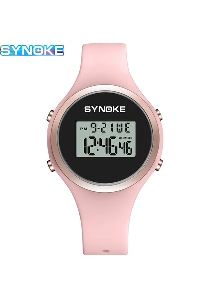 9109 Beyaz Kadın Dijital Saat Ince Su Geçirmez Spor Saatler Kadın Kol Saati LED Alarm Kadın Saat Basit Kadın Bilezik Saatler (Yurt Dışından) fiyatları
