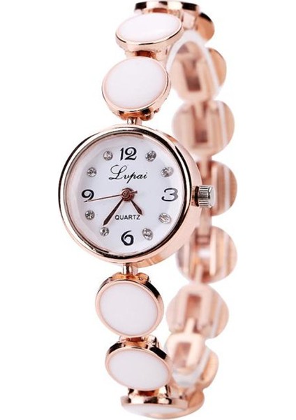 Altın 22 2021 Kadın Bilezik Izle Taklidi Çelik Kemer Bayanlar Izle Yuvarlak Kadran Kadın Izle Kuvars Hareketi Kadın Saat Hediye (Yurt Dışından) indirimleri