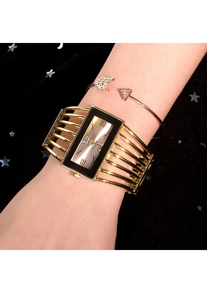 Gümüş Yeni Moda Kadın Bilezik Saatler Lüks Altın Bayanlar Izle Paslanmaz Çelik Izle Kadın Kuvars Elbise Saatler Reloj Mujer Saat (Yurt Dışından) fiyatları